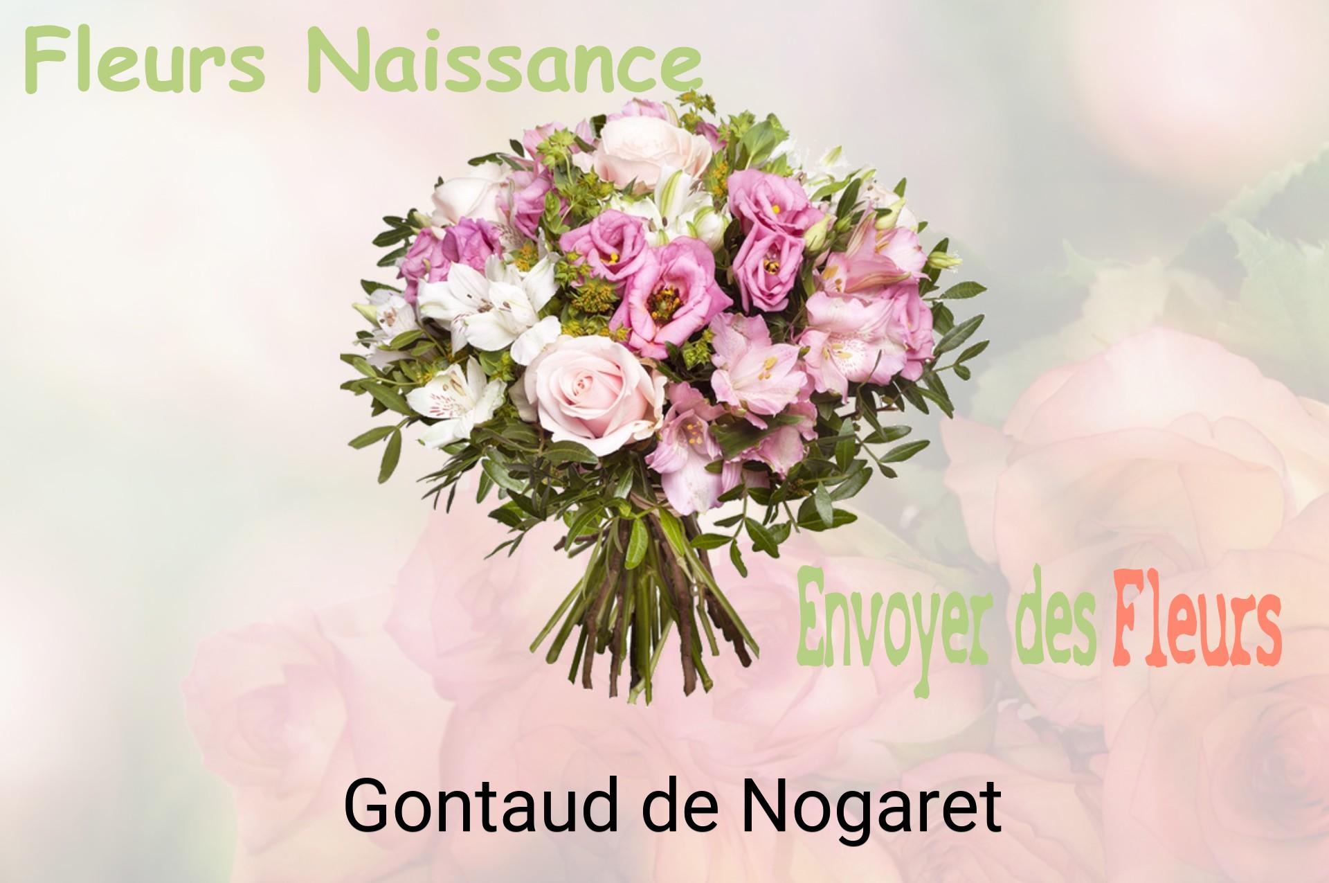 Bouquet de fleurs de naissance livré à Gontaud-de-Nogaret